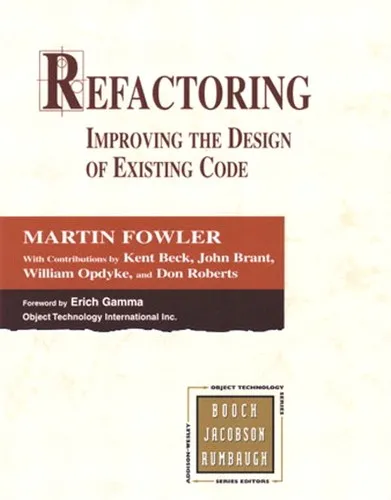 Refactoring: Improving the Design of Existing Code (Addison-wesley Object Technology Series) by Martin Fowler
